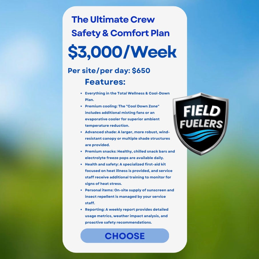 The Ultimate Crew 
Safety & Comfort Plan